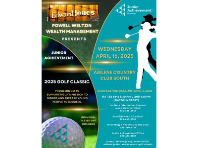 View the details for 2025 Abilene Junior Achievement Golf Classic (COPY_1750780729268)